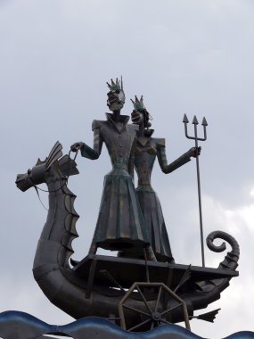 sochi Neptune'de heykeli