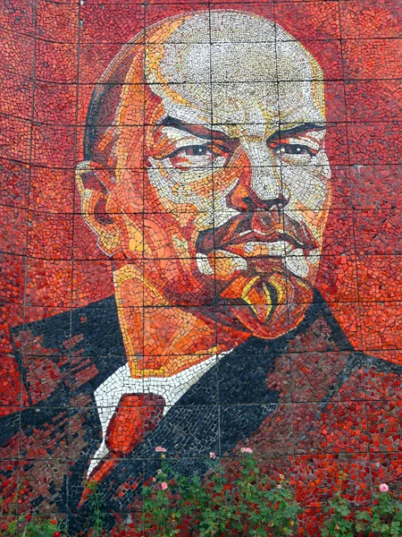 Портрет Ленина в Сочи — стоковое фото