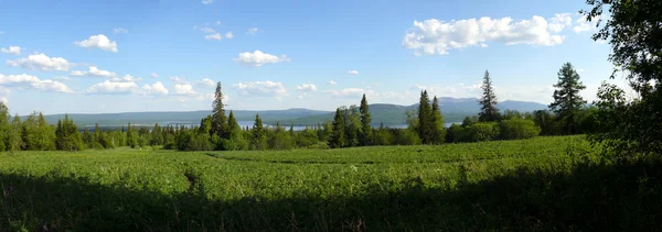 stock image Panorama of Zuratkul' national park - Ural, Russia