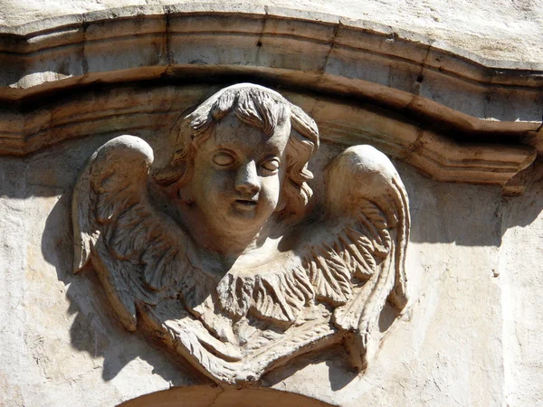 Rostro del ángel en el monasterio de la Nueva Jerusalén - Rusia — Foto de Stock