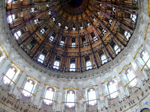 Cupola inside New Jerusalem monastery - Russia — Stock Photo, Image