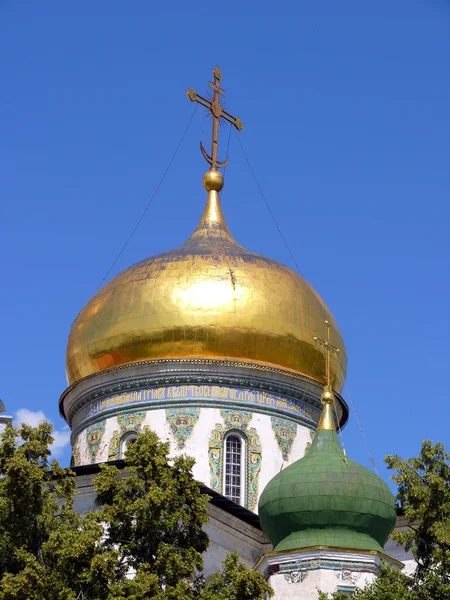 Cupola in New Jerusalem monastery - Russia — Stock Photo, Image
