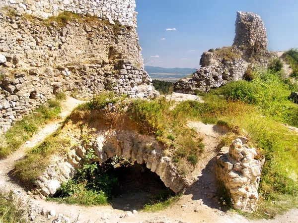 Die Burg von Cachtice - Katakomben — Stockfoto