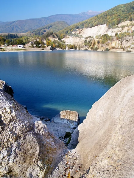 Lago di Sutovo, Slovacchia . — Foto Stock