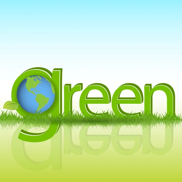 Go Green Stock Vector Image by ©vectomart #19906501