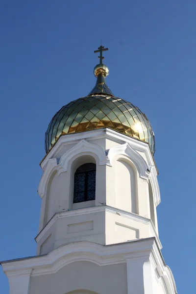 stock image Russian orthodox church cupolas