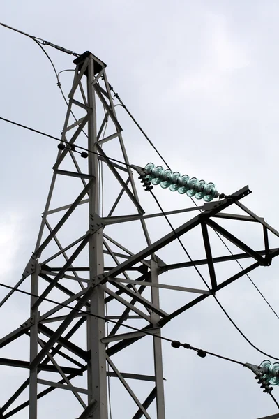 Stromleitung Stockbild