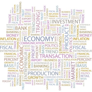 ECONOMY. Vector illustration clipart