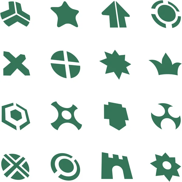 Μοτίβο με αφηρημένα σύμβολα — Διανυσματικό Αρχείο