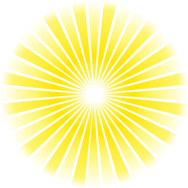 Sunburst fond abstrait — Image vectorielle