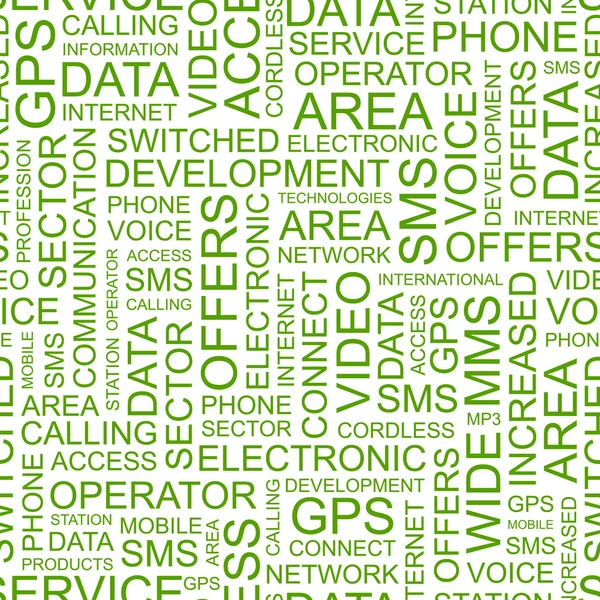 COMUNICACIÓN. collage palabra sobre fondo blanco — Archivo Imágenes Vectoriales