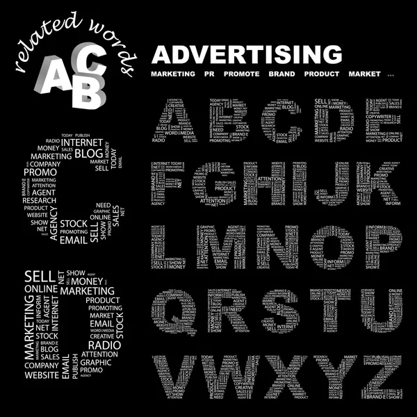 Διαφήμιση. συλλογή διάνυσμα — Διανυσματικό Αρχείο
