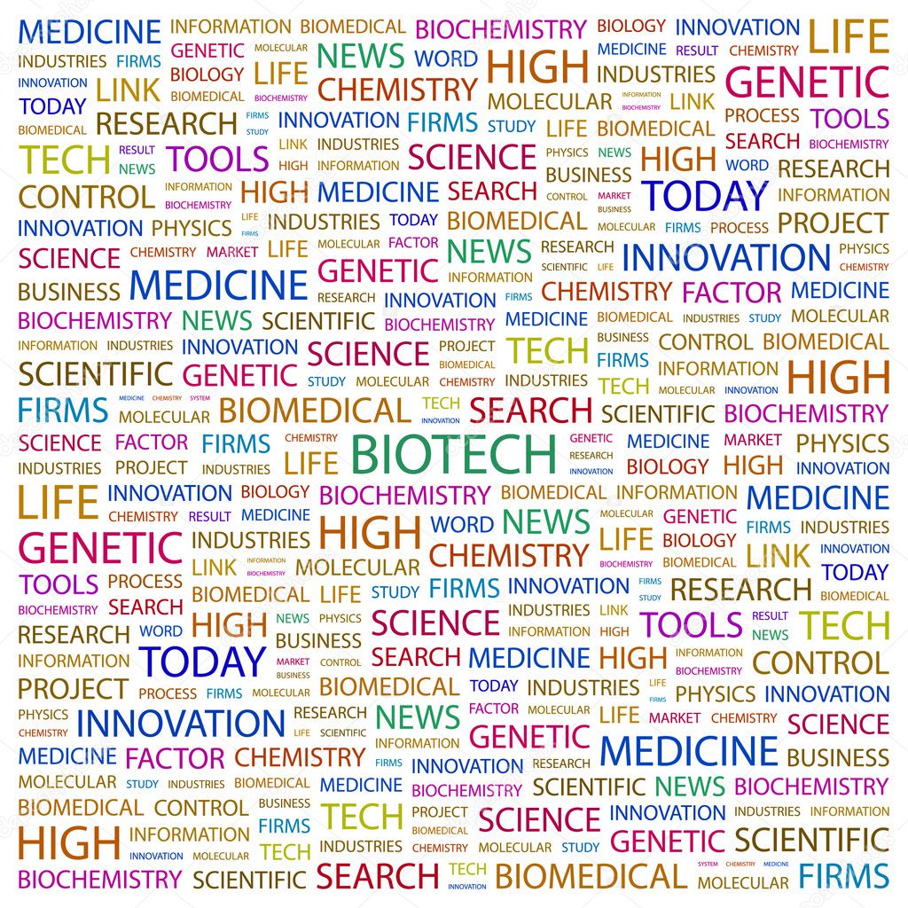 biotech-word-collage-on-white-background-stock-vector-studiom1