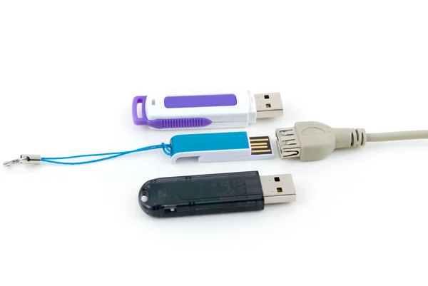 El dispositivo de almacenamiento para USB — Foto de Stock