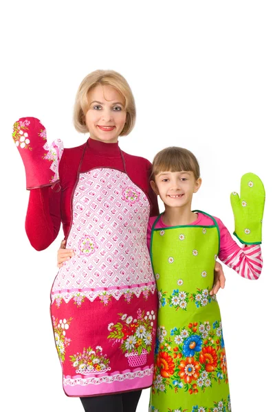Mum with a daughter — Stock Photo, Image