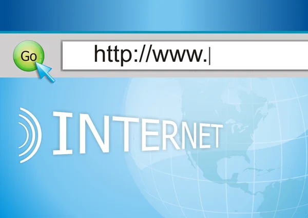 Połącz z Internetem — Zdjęcie stockowe