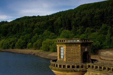 Ladybower dam clipart