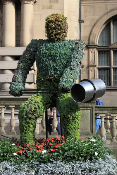 stock image Floral sculpture