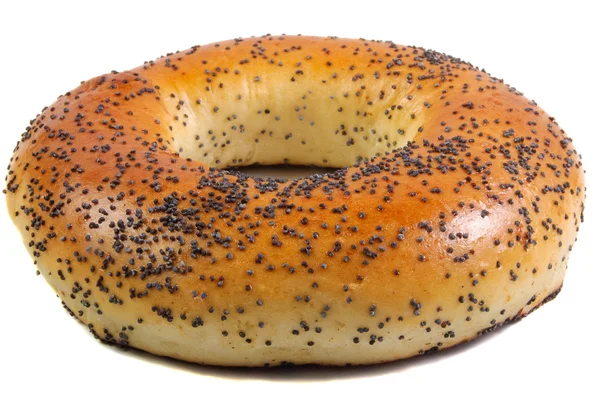 Bagel with a poppy . — Stock Photo, Image