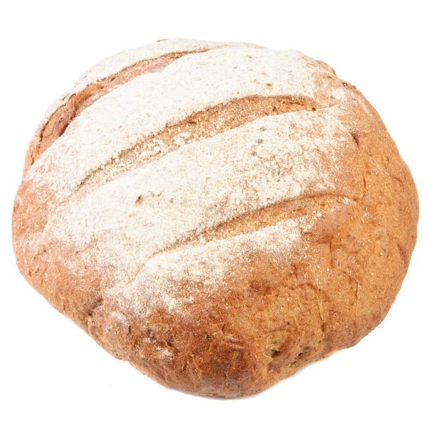 Círculo loafs de pão preto . — Fotografia de Stock