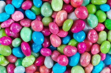 Multicolored dragee drop candy . clipart