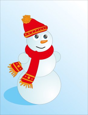 Snowman clipart