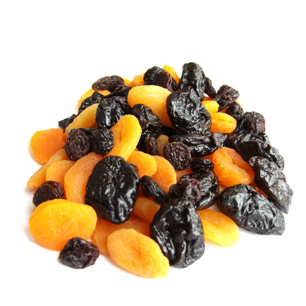Сушеные сливы и абрикосы — стоковое фото