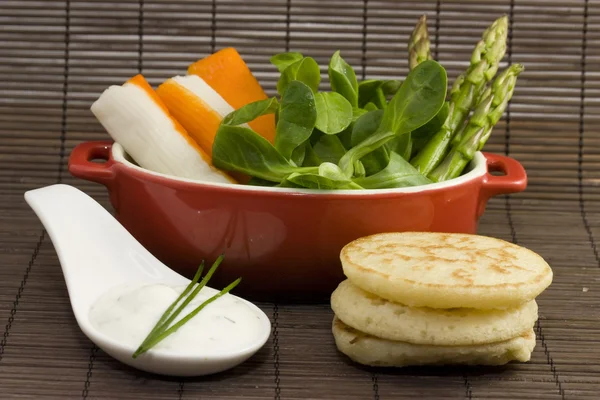 Salad appetizer — Stock Photo, Image