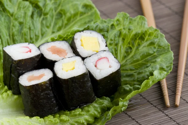 Japanisches Sushi — Stockfoto