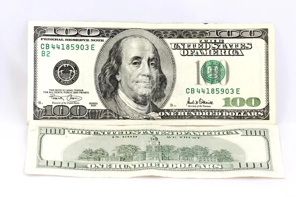 Billete en dólares — Foto de Stock