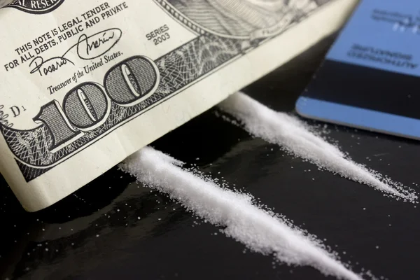 Drug and money — Stock Photo, Image