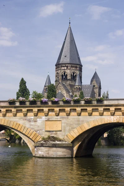 Metz-Kirche — Stockfoto