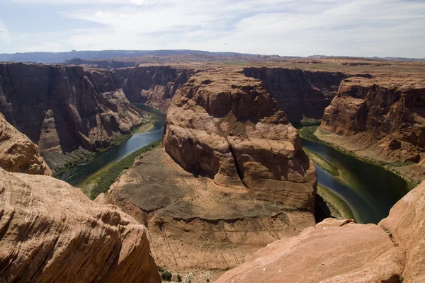 Подковообразный каньон — стоковое фото