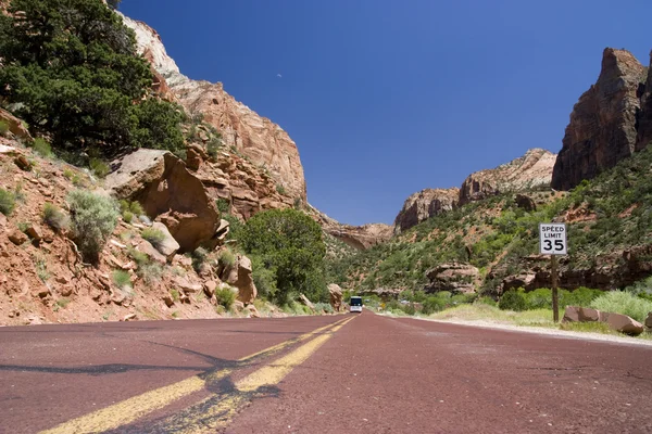 Nationaal park Zion Canyon — Stockfoto