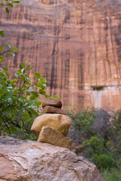 Parque Nacional de Zion Canyon — Fotografia de Stock