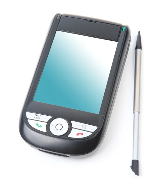Smartphone isolated on white background — Stock Photo, Image