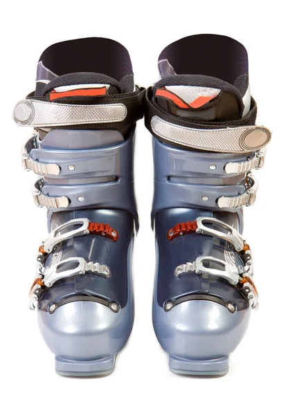 Moderní lyžařské boty — Stock fotografie