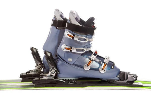 Ski and boot — Stock Photo, Image