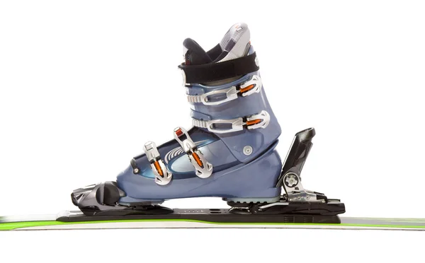 Ski en schoen — Stockfoto