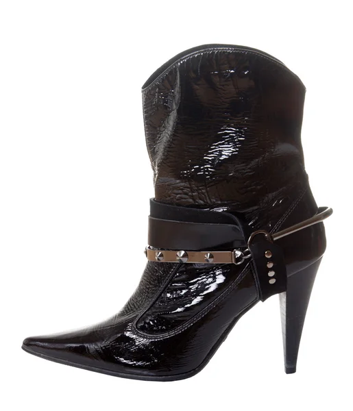Short shine boot for women — Stock Photo, Image