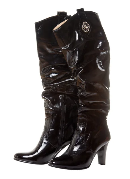 Long shine boot for women — Stock Photo, Image