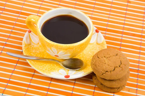 Cookies and cofee cup — Stock Photo, Image