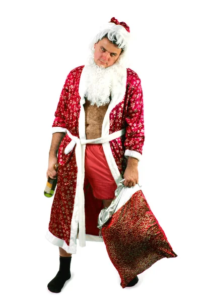 Santa alcoholische — Stockfoto