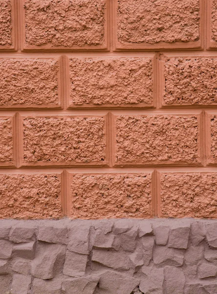 Textuur van oude bakstenen gebouw — Stockfoto