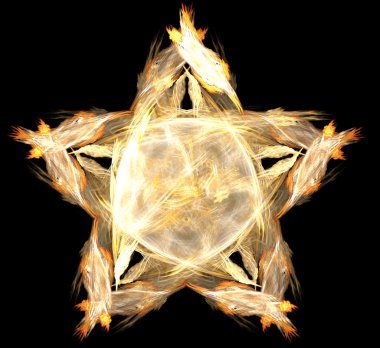 Graet fire star clipart