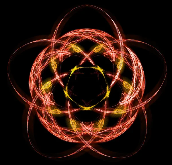 Estrutura do átomo . — Fotografia de Stock