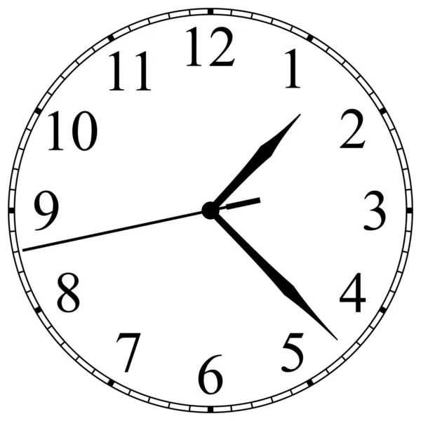Ziffernblatt der Uhr — Stockvektor