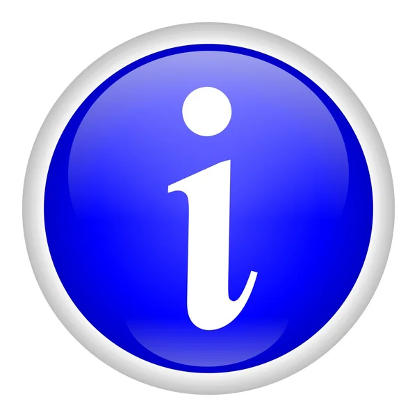 Botón Información — Foto de Stock