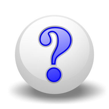 Question-Mark On Ball clipart
