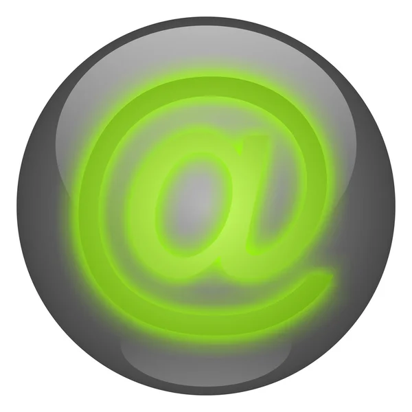 Botão de Email — Fotografia de Stock